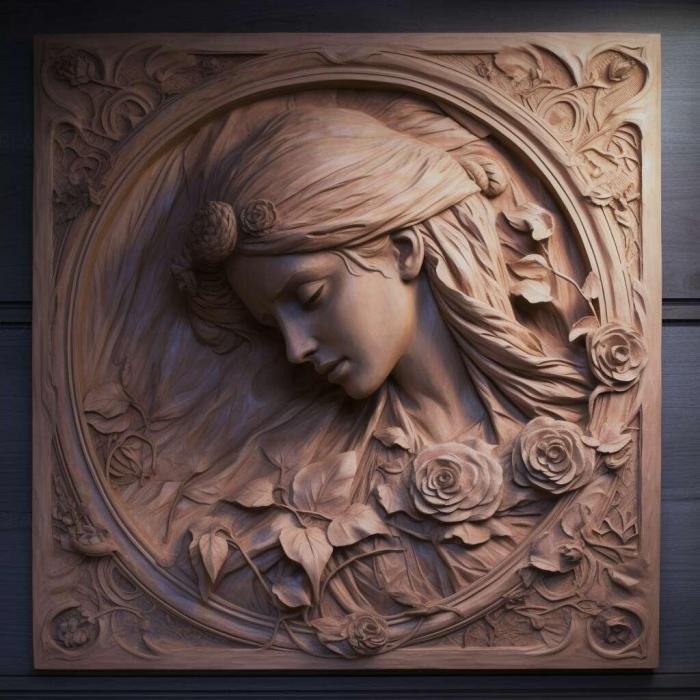 نموذج ثلاثي الأبعاد لآلة CNC 3D Art 